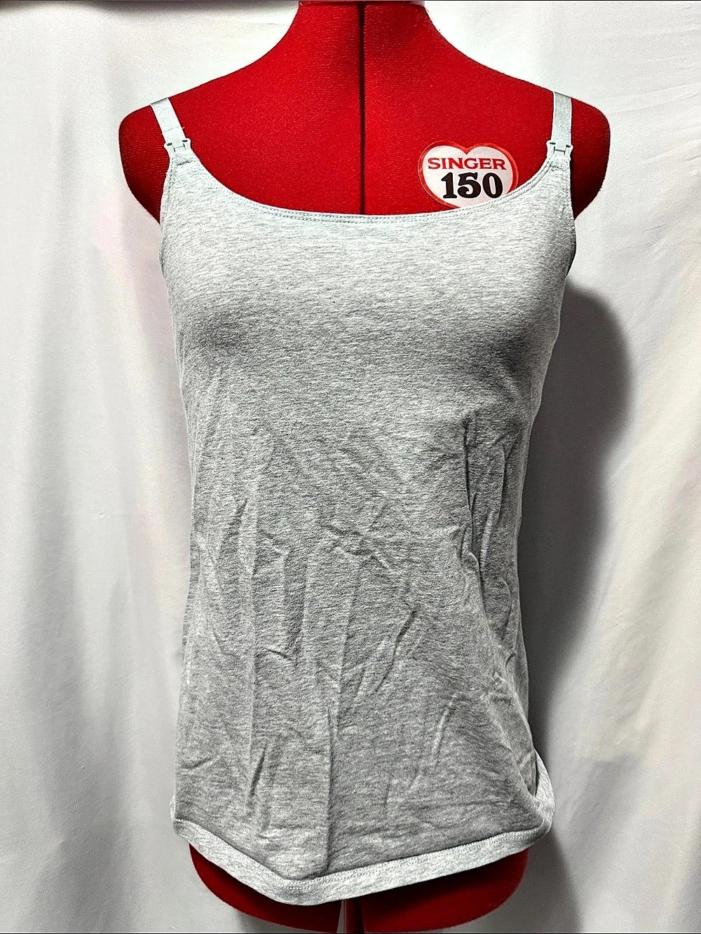 Amazon Essentials Nursing  Tank Top in Gray Size Medium Like New